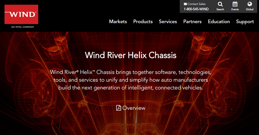 Wind River Helix ChassisWeby[W