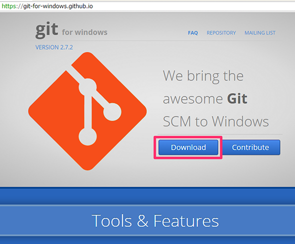 初心者でもwindowsやmacでできる Gitのインストールと基本的な使い方 こっそり始めるgit Github超入門 1 1 5 ページ It