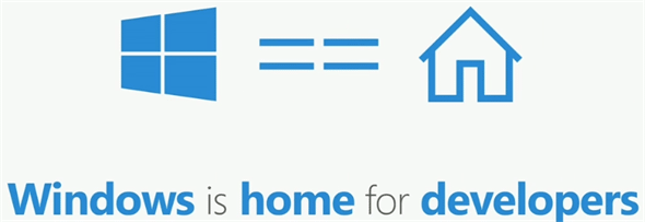 Windows is home for developers