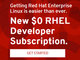 レッドハット、有償の「Red Hat Enterprise Linux Developer Suite」を開発者向け無料サブスクリプションで利用可能に