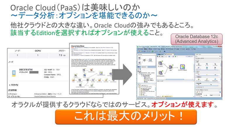 RTAuOracle Database Cloud Service̎gv