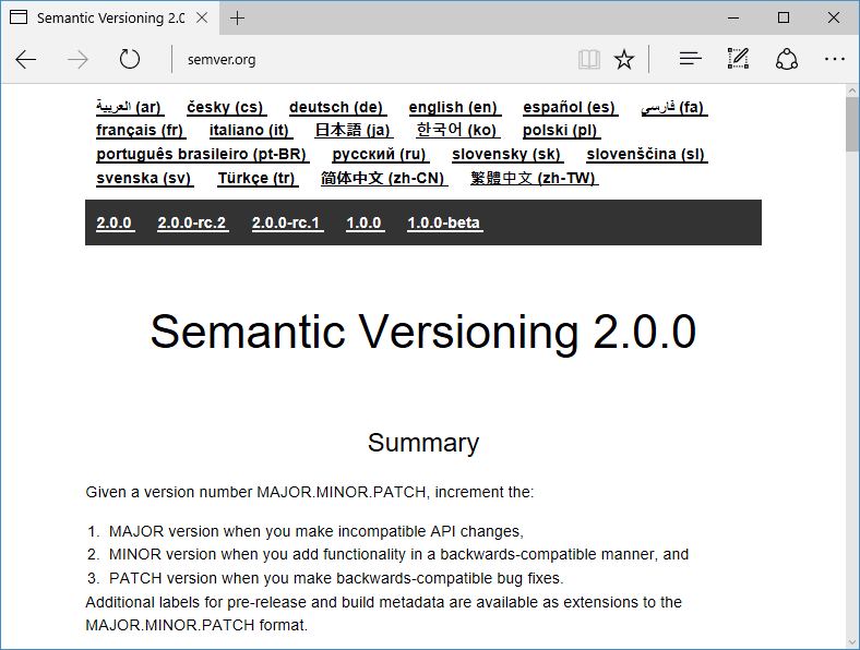 Semantic VersioningTCgiy[W㕔̃NƕʂA{󂪗pӂĂj