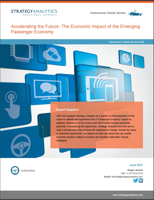 񍐏uAccelerating the Future: The Economic Impact of the Emerging Passenger Economyvi関F䓪gPassenger EconomyȟoϓIej