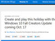 「Windows 10 Fall Creators Update」、2017年10月17日にリリース　MRヘッドセットも同時発売