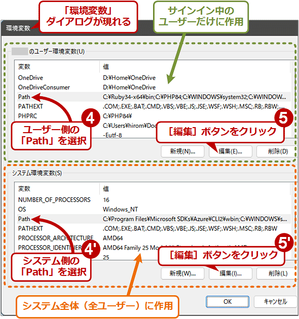 ���ϐ��̐ݒ��ʂ�\��������i3/3�j