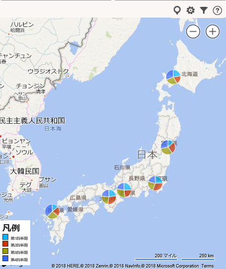 Excel 13 16で地図上にグラフを表示する Tech Tips It