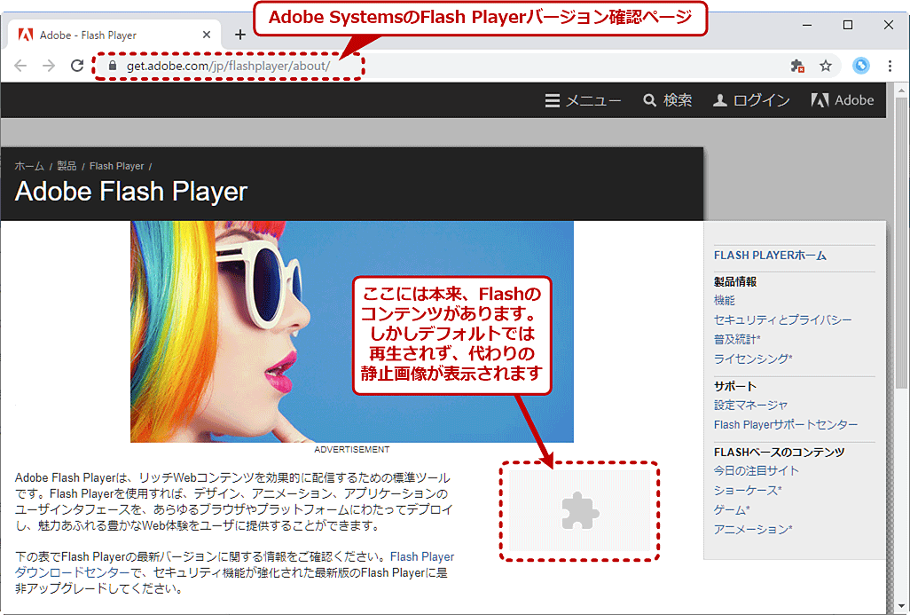 Google Chrome Flashを有効にして自動再生を許可する Google Chrome完全ガイド It