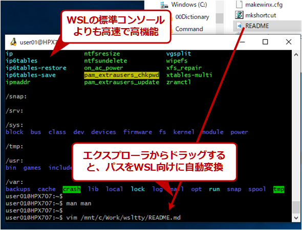 Wslのコンソールを便利で高機能な Wsltty に置き換える Tech Tips It