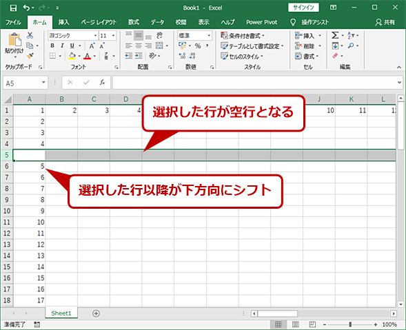 Excelで 複数行 複数列をまとめて挿入する方法 Tech Tips It