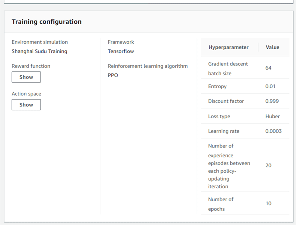 }31@mTraining configurationnŁAwKݒ̍ĊmF