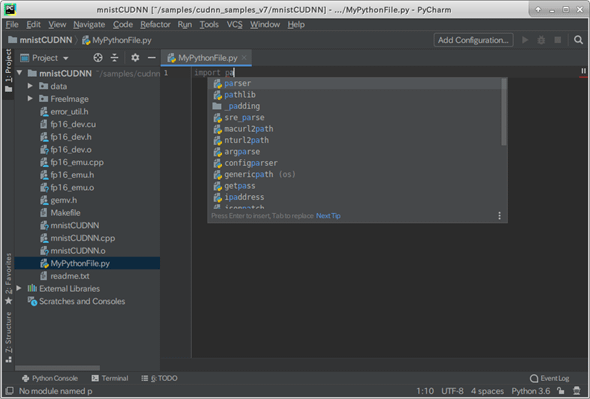 �}12�@PyCharm�̋N����