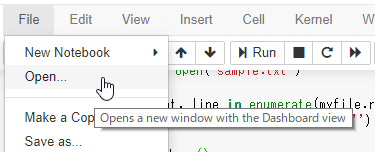 �mFile�n���j���[����mOpen�n��I������