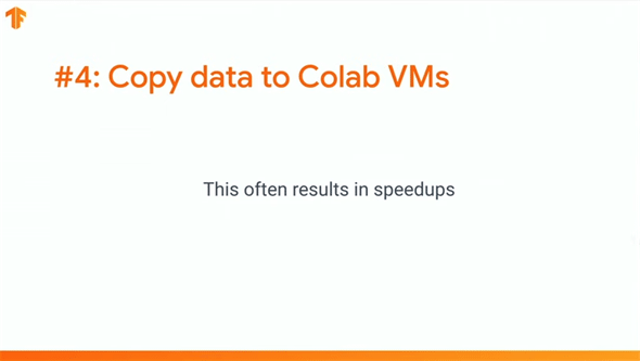 図9　ColabのVMにデータをコピー