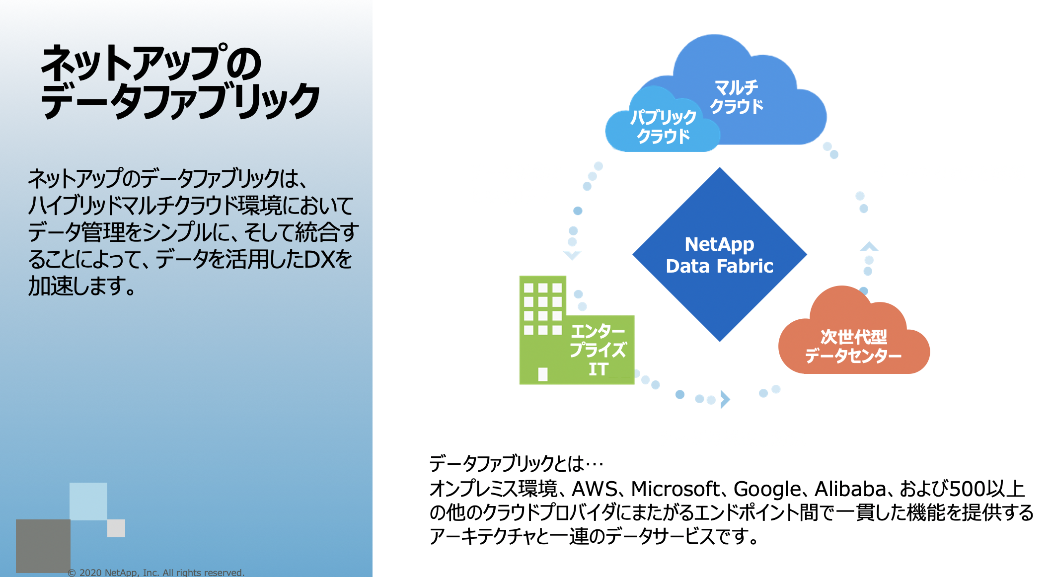 NetApp Data Fabric̊TO}