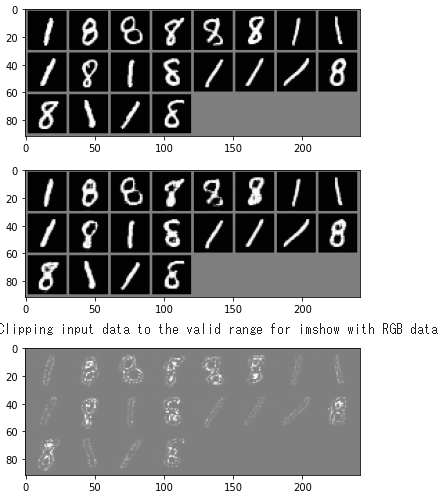 ���摜�A�o�͉摜�A�����摜�̕\������