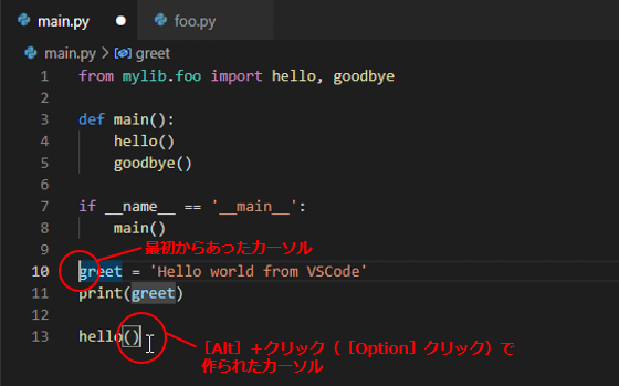 �}���`�J�[�\���̗�
