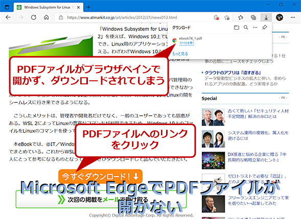 Edgeトラブル対策 Pdfファイルが開かない Tech Tips It