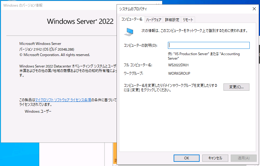2@Windows Serverɂ́uVXe̕یiVXe̕jv̐ݒUI@\݂̂̂Ȃ