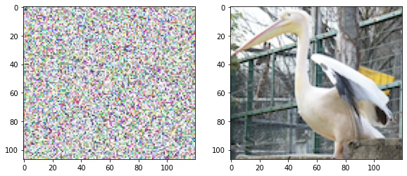 �Í������ꂽ�摜�i���j�ƌ��摜�i�E�j