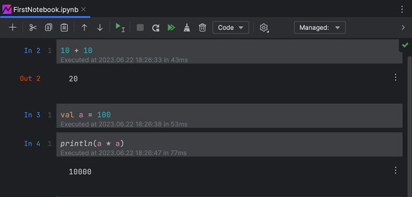 Kotlin Notebookō쐬m[gubN̎sʁi񋟁FJetBrainsj