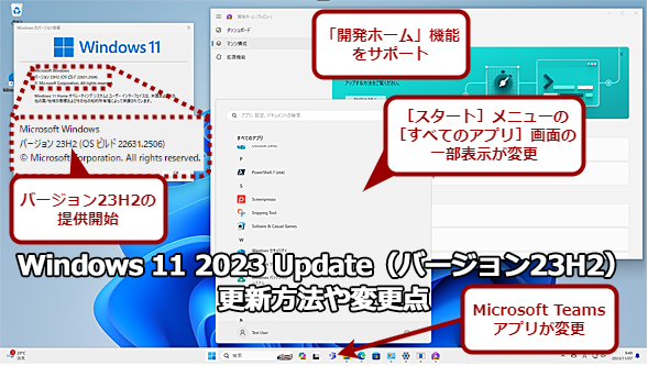 Windows 11 2023 Updateio[W23H2j̒񋟊Jn