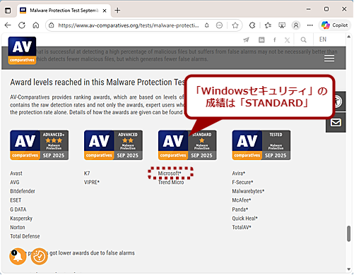 WindowsZLeB̃ECXm̕]