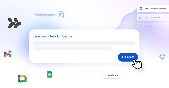 Google Workspace Studio�̃C���[�W�i�񋟁FGoogle�j