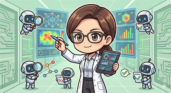 AI�f�[�^�T�C�G���X�E�X�y�V�����X�g�̃C���[�W�iGoogle Gemini�ɂ�萶���j