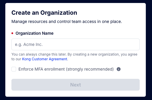 Organization Name�����߂�