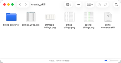 �w�肵����ƃt�H���_�ɃX�L���������