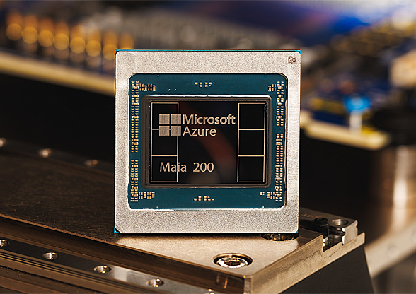 Microsoft��AI�A�N�Z�����[�^�uMaia 200�v