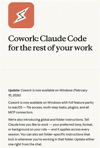 Cowork��Windows�ɂ������I