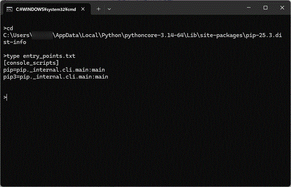 pip��entry_points.txt�t�@�C���̓��e