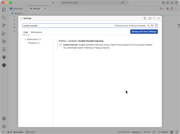 python.analysis.enableParallelIndexing�̐ݒ���
