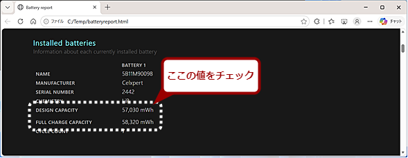 �uInstalled batteries�v��