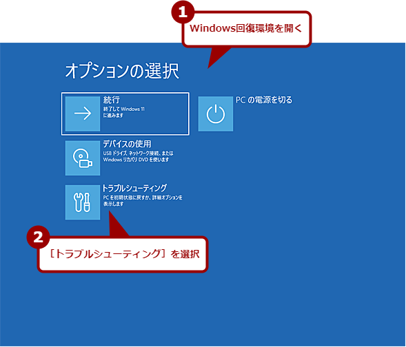 Windows�񕜊�����̕����菇�i1�j