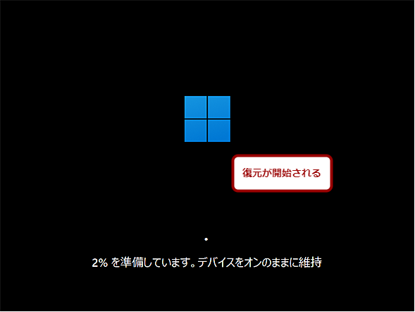 Windows�񕜊�����̕����菇�i7�j