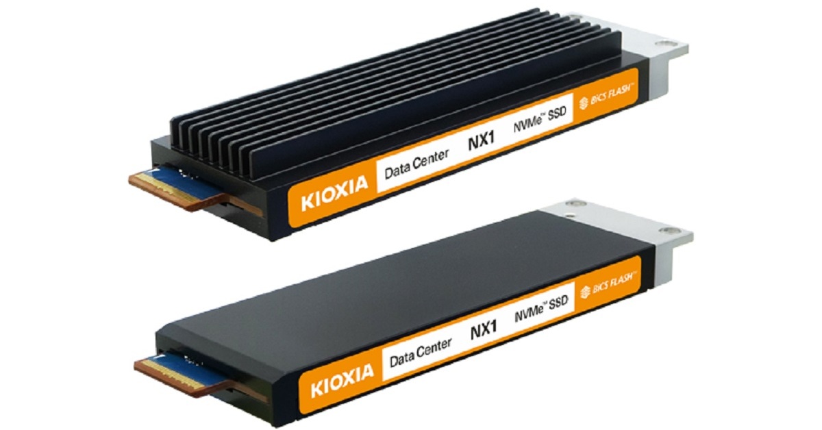Kioxia debuts its first liquid-cooled SSD as AI server thermal design moves beyond GPUs