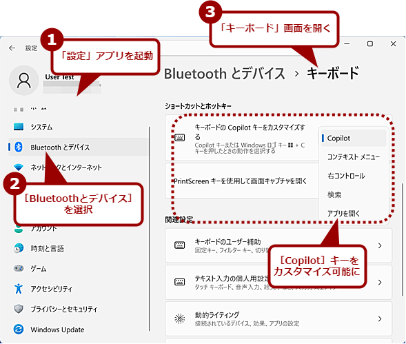 �mCopilot�n�L�[���m�ECtrl�n�L�[�ȂǂɊ��蓖�ĉ\��