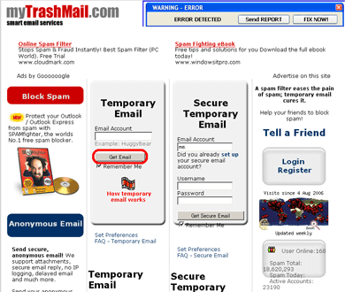 使い捨てのメールアドレス 後編 Mytrashmail Itmedia エンタープライズ