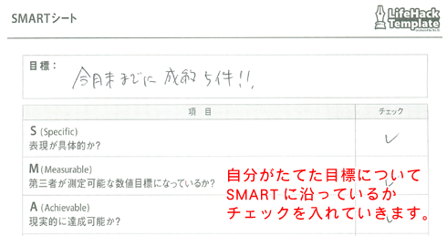 015 目標設定時に使えるsmartシート Itmedia エンタープライズ