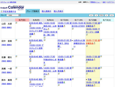 無料のグループスケジューラー Feedpath Calendar がgoogleカレンダーと連係 Itmedia エンタープライズ