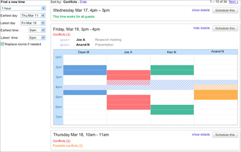 Googleカレンダー上のみんなの予定を Smart Rescheduler で素早く変更 3分lifehacking Itmedia エンタープライズ