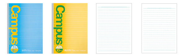 コクヨのドット入りノートに罫線幅広タイプ――きれいな文字が書けるかも 