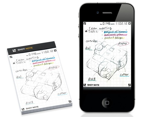 Iphoneでデジタル化 前提の ショットノート キングジム 専用アプリも Itmedia エンタープライズ