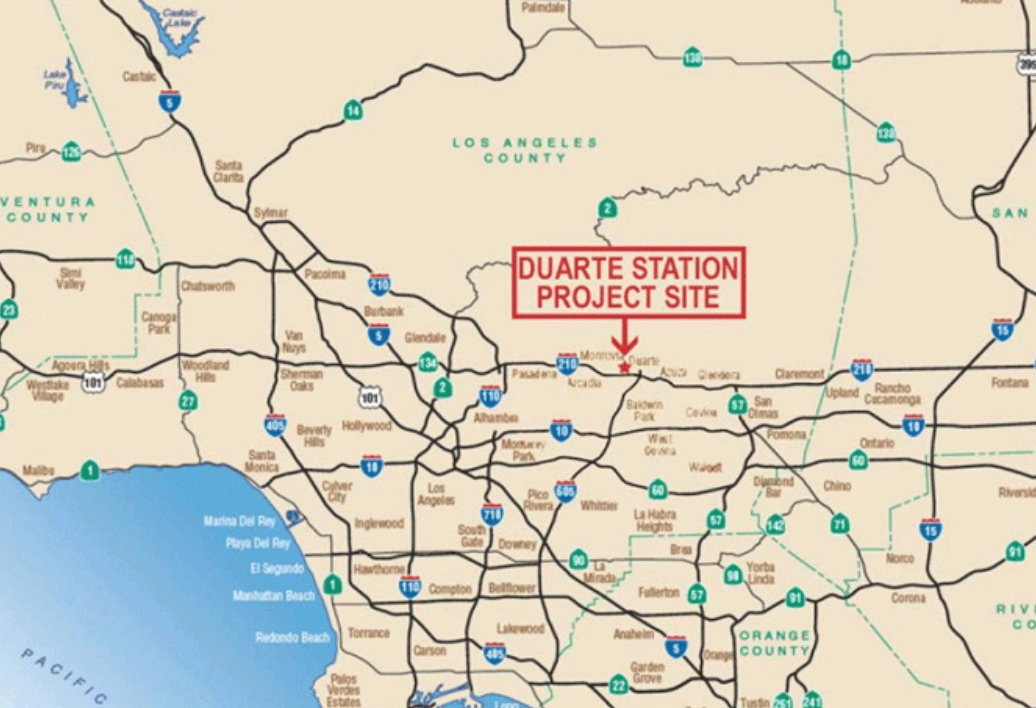 Duarte Station Apartments̗n@oTFJHR[|[V