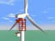 三井住友建設らが高さ200m級の風力発電用タワーと架設用機械の開発に着手