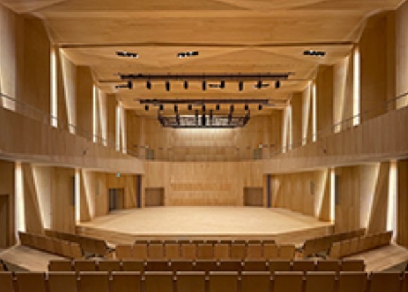 Cltが構造材の音楽ホールが東京 調布市で竣工 基本設計は隈研吾建築都市設計事務所 プロジェクト Built