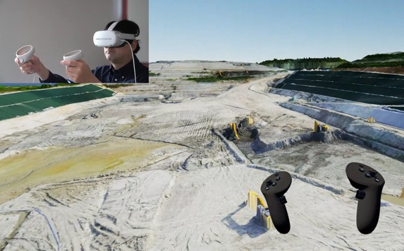 「Smart Construction VR」のイメージ