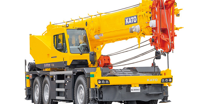 排ガス規制適合の50トン吊り自走式クレーン、加藤製作所が発売：GX建機